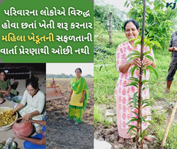 મળો સુરતની મધર ઇન્ડિયાથી, જેમને પોતાના અથક પ્રયાસ થકી ઉજ્જડ જમીનને પણ બનાવી દીધું ફળદ્રુપ
