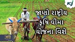 જાણો શું છે રાષ્ટ્રીય કૃષિ વીમા યોજના, કેવી રીતે લઈ શકાય તેનો લાભ