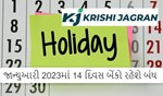 જાન્યુઆરી 2023માં બેંકો 14 દિવસ  રહેશે બંધ, જુઓ યાદી
