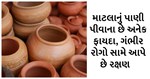 Potable Water Benefits : માટલાનું પાણી પીવો અને દરેક મોસમી રોગો સામે મેળવો રક્ષણ