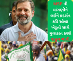 પ્રદર્શન કરી રહેલા ખેડૂતો સાથે મુલાકાત કરશે રાહુલ ગાંધી, તેમની સમસ્યાઓને સંસદમાં ઉઠાવશે