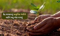 પ્રાકૃતિક ખેતીના ક્ષેત્રને વધારવા માટે સરકારનો વધુ એક પગલું... 