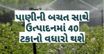 ક્યારીઓ વગર થશે સિંચાઈ, 30 ટકા પાણીની બચત સાથે 40 % સુધી વધશે ઉત્પાદન, જાણો તેની સંપૂર્ણ માહિતી