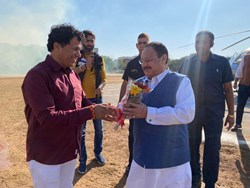 કેન્દ્રીય કૃષિ રાજ્ય મંત્રી કૈલાશ ચૌધરીએ રાષ્ટ્રીય અધ્યક્ષ જેપી નડ્ડા સાથે ગુજરાતમાં કર્યો હતો ચૂંટણી જનસંપર્ક