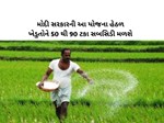 મોદી સરકારની આ યોજના હેઠળ ખેડુતોને 50 થી 90 ટકા સબસિડી મળશે