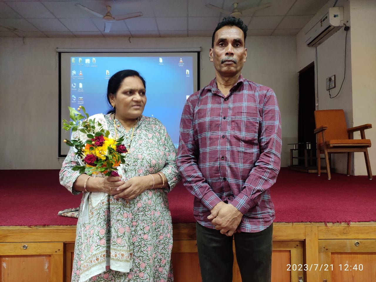 રંજનાબેન અને રમણભાઈ